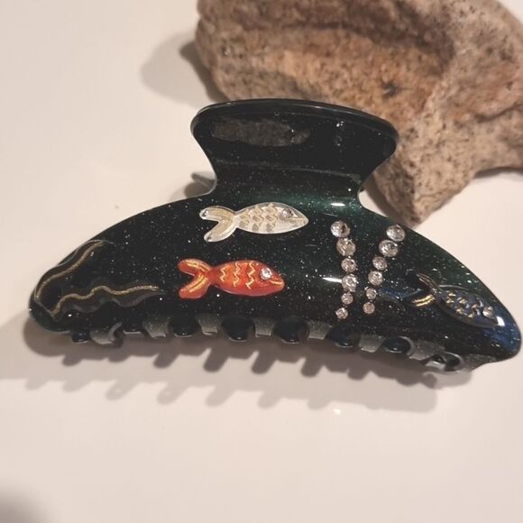 Anthropologie Accessories - Fish hair clip claw Sea Life | NWOT